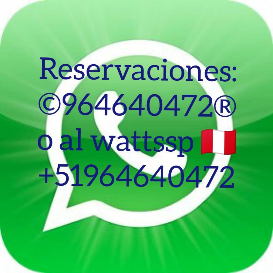 Casa Blanca Hospedaje Huamancaca Eksteriør bilde